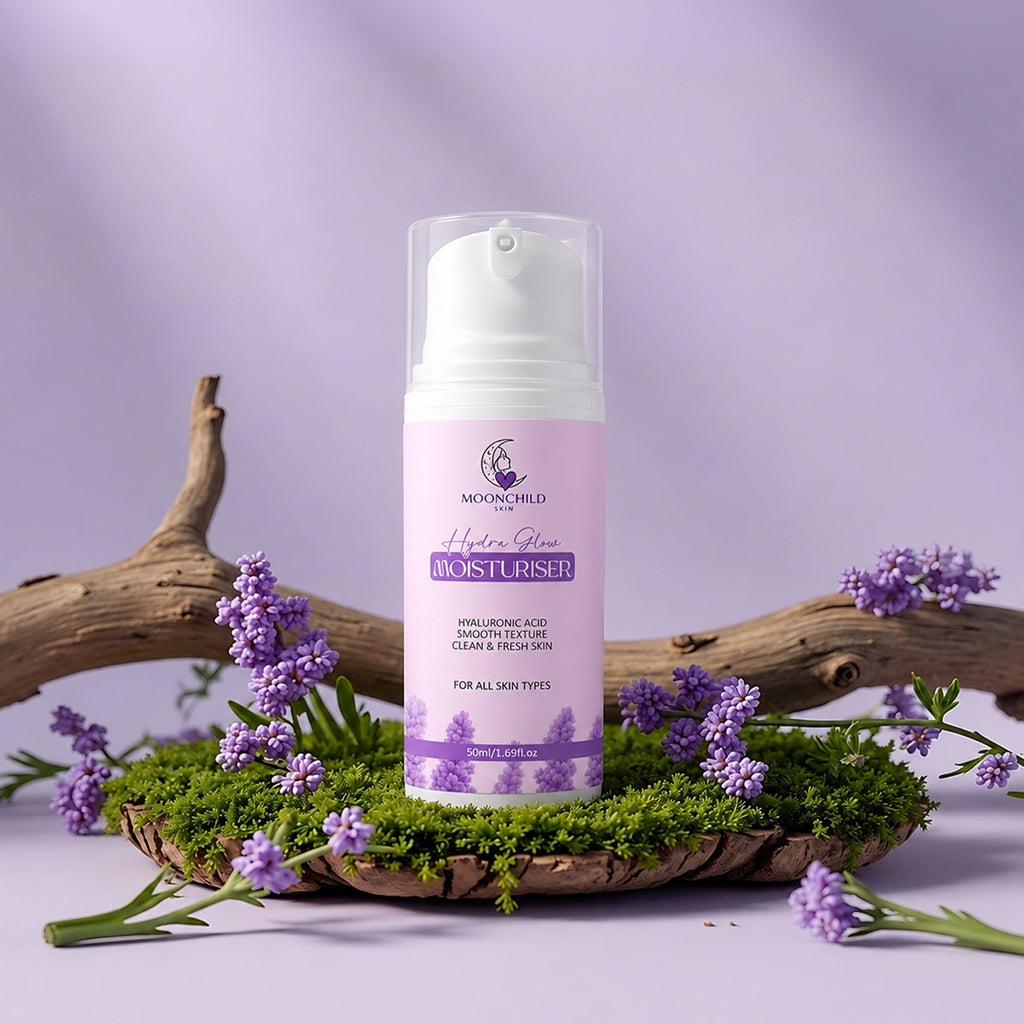 Hydra Glow Moisturiser | Hyaluronic Acid Smooth Texture Clean & Fresh Skin | For All Skin Types